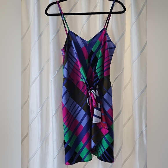 Express printed wrap dress - Picture 2 of 4
